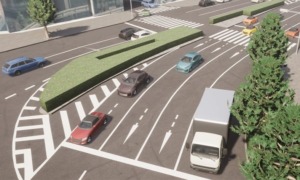 日本仕様の走行環境をCARLA上に再現。左側通行や街並み対応で、自動運転の研究開発に即使えるシミュレーター環境を提供します。