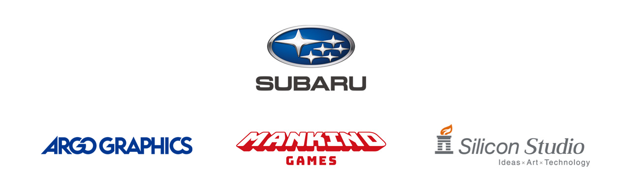 SUBARU、アルゴグラフィックス、マンカインドゲームズ、シリコンスタジオ